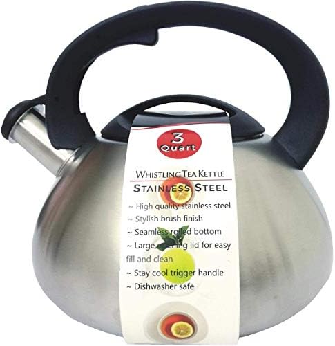 3qt Whistling Tea Kettle by Culinary+Edge
