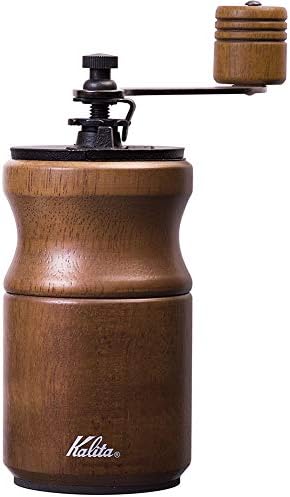 Carita Coffee Grinder, Wood, Durable Cast Iron Cutter, KH-10BR, Brown #42169, Hand Grinder, Hand Mill, Handmill, Handmill, Handmill, Handmill, For Beginners, Small, Portable, Mountaineering, Cafe, - Image 2