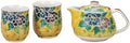 Nakamaru K9-676 Kyudani Ware Lounging Set, Yoshidaya Peony by Unknown