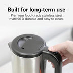 Hamilton Beach® Commercial Hospitality 0.5 Liter Stainless Steel Electric Hot Water Tea Kettle HKE050 - Image 7