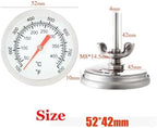 Oven Thermometer Barbecue Smoker Grill Temperature Gauge Meter BBQ Meat - Image 4