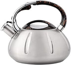 Tea kettle, Stovetop Whistling Tea Kettle 3L Stainless Steel Teapot for Boiling Water Induction Cooker Gas Stove by Unknown