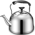 Teapot Kettle-Non-Slip Gas Stainless Steel Teakettle for All Stovetop with Handle Whistling Tea Quick Boil Kettle(4L) by Unknown