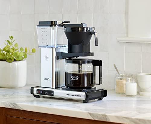 Technivorm Moccamaster 53941 KBGV Select 10-Cup Coffee Maker, Polished Silver, 40 ounce, 1.25l - Image 6