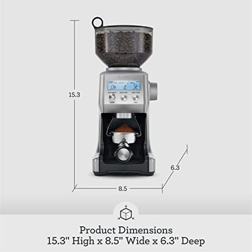 Breville BCG820DBL Smart Grinder Pro, Damson Blue - Image 6