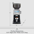 Breville BCG820DBL Smart Grinder Pro, Damson Blue - Image 6