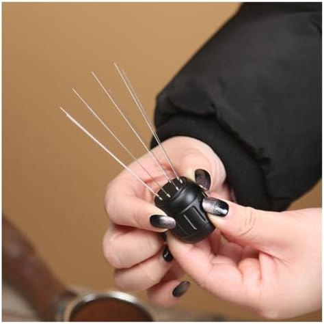 Magnetic Loose Powder Needle With Base Bracket Stainless Steel Disperser Coffee Italian Needle Powder Distributor - Image 5