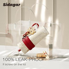 24 oz Ceramic Lined Insulated Stainless Steel Tumbler, Pearl White - Image 3