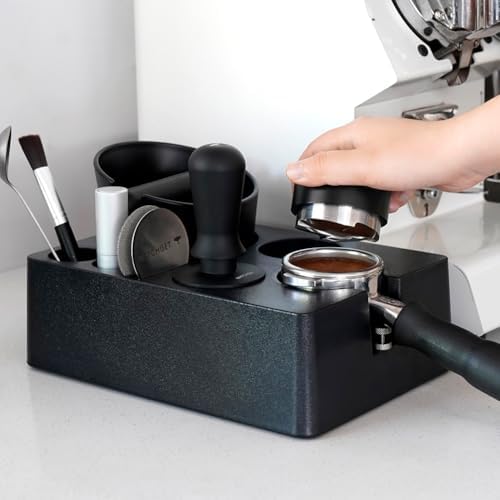 watchget Espresso Station with Knock Box, 58mm Coffee Workspace - Image 3