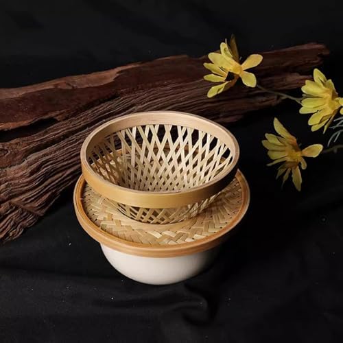 Handmade Bamboo Coffee Filter Set, Friendly Pour Over Coffee Dripper for Slow Living, with Fixed Tray, Reusable Bamboo Coffee Strainer for Home Brewing - Image 6
