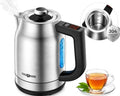 Electric Kettle with Temperature Control, 1.7L 1500W Stainless Steel Tea Kettle, 13 Preset Temperatures, LED Display, Keep Warm 2 Hours, Strix Thermostat, BPA Free Hot Water Boiler for Tea & Coffee by PARISRH%C3%94NE