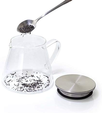 Four Life 841 Teapot Glass, Heat Resistant, 18.9 fl oz (532 ml), For 3 Cups, Lid with Tea Strainer, One Hand, Microwave and Dishwasher Safe, Not Direct Fire, Fuji Glass Teapot - Image 4