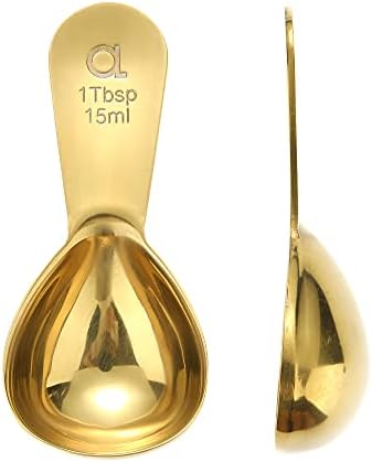 Gold - Coffee Filter Pattern #2 + Coffee Scoop (1 tbsp) - Image 7