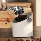 Espresso Knock Box with Coffee Brush, 15-Pucks Capacity, White - Image 5