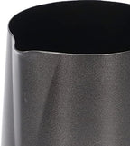 Milk Frother Pitcher, 600ml Stainless Steel Milk Frothing Pitcher Jug with Beech Handle Eagle Mouth Outlet Milk Steaming Pitcher for Home Cafe (Brown Handle) - Image 7