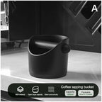 Coffee Knock Box, Anti-Slip Espresso Dump Bin with Removable Knock Bar - Image 2