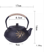 Tea Kettle Tea Kettle Cast Iron Teapot Infuser Strainer Chinese with Stainless Steel Filter Teapots - Image 2