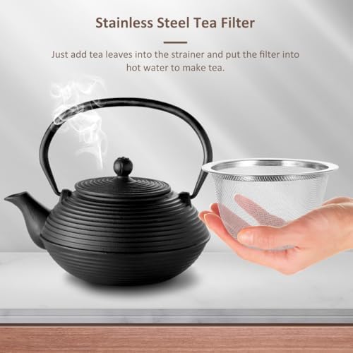 DOITOOL Replacement Teapot Strainer: 8pcs Stainless Steel Tea Strainers Insert A Loose Tea Infuser for Tea Coffee Maker 7. 6 x 5 cm - Image 5