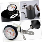 3 Sets Milk Thermometer Probe with Clip Silicone Cover Accurate Measurement for Cooking Grilling Baking Compact Household Thermometer for Meat Liquids - Image 4