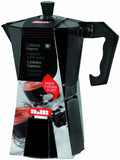 ibili "Bahia 9-Cup Espresso Coffee Maker, Silver/Black by IBILI