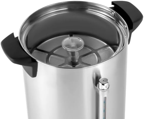 Commercial Coffee Urn, 50 Cup Stainless Steel Coffee Maker With Filter - Image 6
