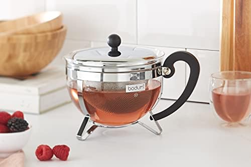 Bodum 1921-16-6 Chambord Tea Pot, 44 oz, Chrome - Image 6