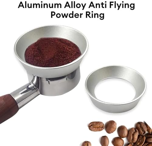 Coffee Dosing Funnel Aluminum Coffee Dosing Ring for Funnel 51Mm/54Mm/58Mm Portafilter Espresso Accessories Barista Tools Coffeeware,54mm - Image 5