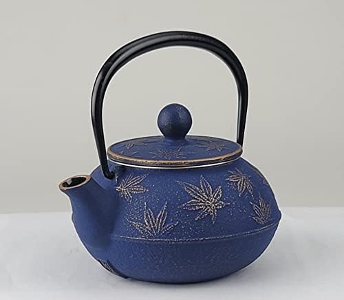 Iwachu 45764 Teapot Type 3 Maple Gold/EBU 0.32L Inner Enamel Nambu Ironware - Image 3