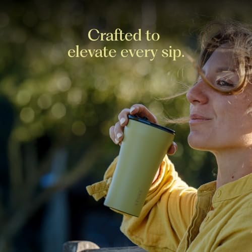 Sttoke The Mossy Meadows Classic with Leakproof Lid Heather Green Tumbler, 12 oz. Capacity - Image 6