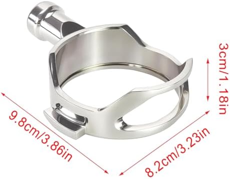58mm Bottomless Portafilter Head Only (No Handle), Stainless Steel Replacement for E61 Espresso Machines - Image 2