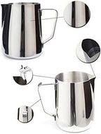 Stainless Steel Pitcher Pull Flower Cup Cappuccino Milk Pot Espresso Cups Latte Milk Frother Frothing Jug - Image 5