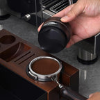 IKAPE 51MM Coffee Distributor, New Wooden Handle Design, Gravity Adaptive Espresso Distributor Fits All 51MM Espresso Portafilter, Compatible with 51MM Delonghi Bottomless Portafilter - Image 4