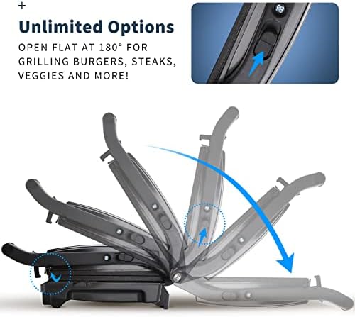 Aigostar 2 Slice Panini Press and 1.7L Electric Stainless Steel Kettle Bundle - Image 4