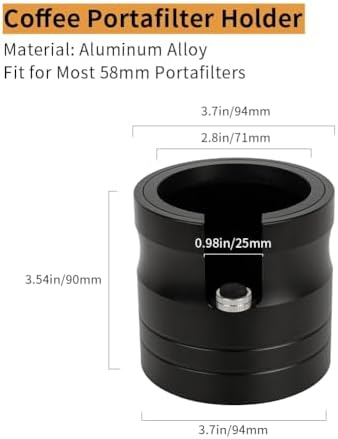 watchget 58mm Coffee Portafilter Holder Stand - Image 4