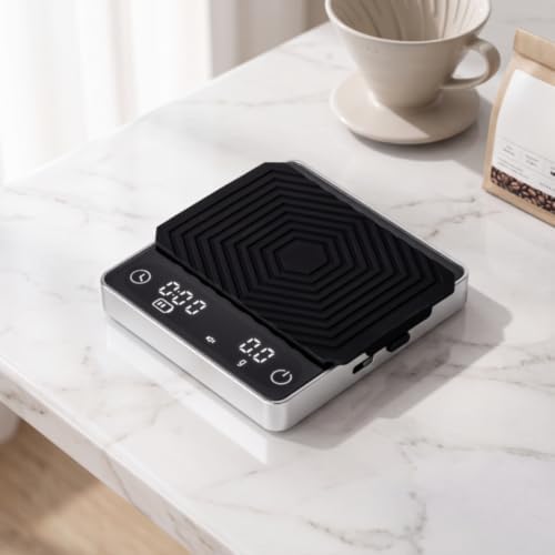 Baoblaze Coffee Scale Digital Scale with Timer Kitchen Scale Espresso Scale Pour Over Scale Compact Profile with Raised Non Slip Surface Suitable for Home - Image 5