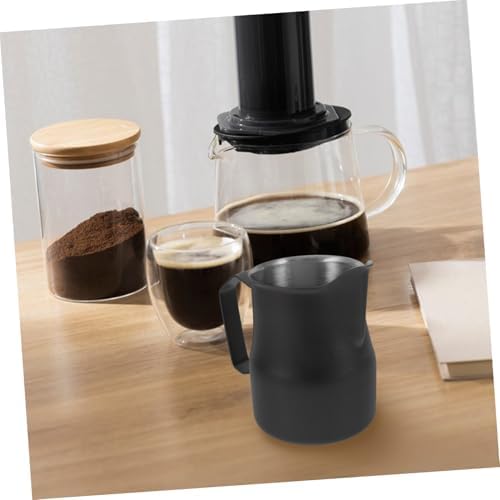 OSALADI 2pcs Stainless Steel Frothing Pitcher for Espresso Embossed Design Precision Pouring for Latte Art for Home Professional - Image 5
