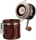 Manual Coffee Bean Grinder Vintage Hand Spice Pepper Burr Mill Ceramic Core Household Coffeeware - Image 6