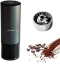 Electric Burr Coffee Grinder with Multi Grind Settings, Portable Small Conical Stainless Steel Precision Forged Burr Grinder for Coffee Beans, Spices and More, USB Rechargeable by Unknown
