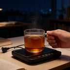 Electric Warming Plate for Coffee Mugs 50w US Plug Black - Image 7