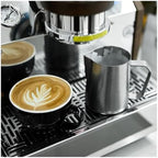 450/600ml Jug Stainless Steel Barista Tool with Espresso Steamer Cup Coffee Accessories(600ml White) - Image 4