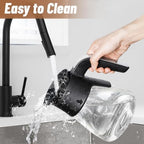 10 Cup Coffee Pot Replacement for Ninja Coffee Maker CM401 CM371 CP301 CM300 CM400 CF091, Glass Carafe Replacement with Brew-Through Lid, Ninja Coffee Pot Replacement with Sturdy Handle - Image 6