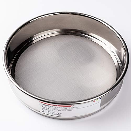 φ20×4.5cm 140 Mesh 304 Stainless Lab Sieves Economy Test Sieve 304 Stainless Steel Wire Cloth（0.105mm） - Image 2