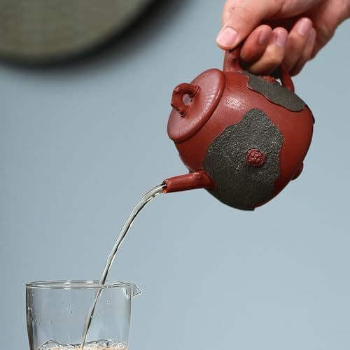 Tea Pots For Loose Tea Handmade Purple Clay Pot Home Tea Room Party Tea Kettle Office Lounge Afternoon Tea Tea Set Tea Infuser Pot - Image 6
