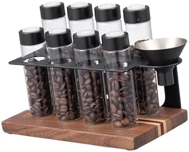 Portable Reclaimed Wood Coffee Jar with VentTech Seal, E by Unknown