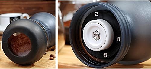 Coffee Accessories Portable Manual Coffee Machine, Grinder Adjustable Ceramic Burr Mill Hand Crank Household Crusher Coffee Bean Tools Household Office (Color : B) - Image 5