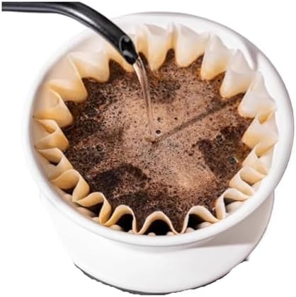 400 Pcs Round Disposable Coffee Filters – Replacement Paper For Coffee Machine Use by Unknown