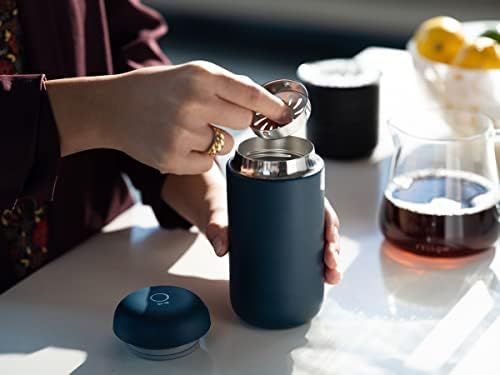 Fellow Carter Move Ceramic Lined Travel Mug 16 oz - Leak-Proof Lid - Image 6