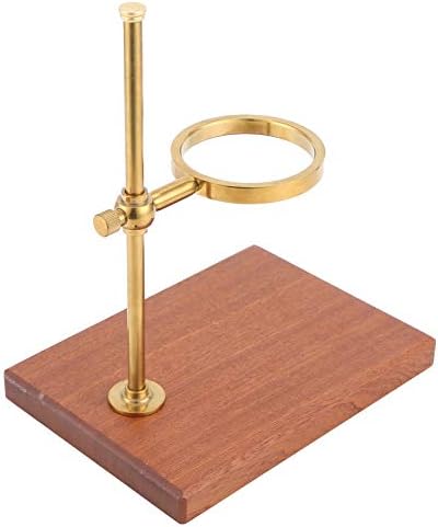 Pour Over Stand Coffee Station, Pour Over Coffee Dripper Height Changeable Coffee Filter Stand Holder with Wooden Base Stand for Coffee Beer Drink Maker Portable - Image 6