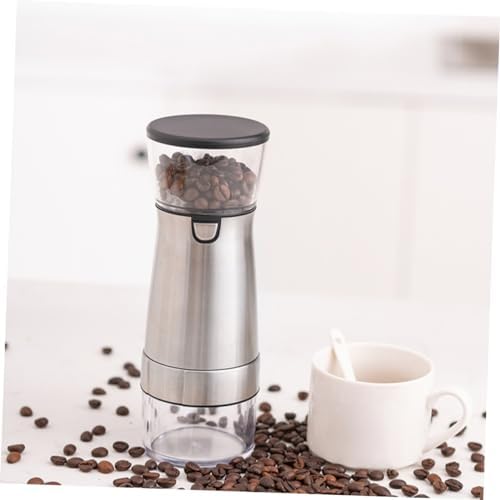 PRETYZOOM Coffee Grinder Electric Conical Burr Grinder Bean Mill Machine Ceramic Core Rechargeable - Image 3