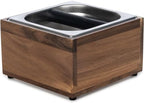 Espresso Knock Box Coffee Puck Dump Bin Grounds Accessories Tamping Station by BESZONE